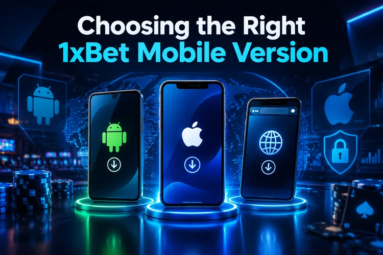 Choosing the Right 1xBet Mobile Version