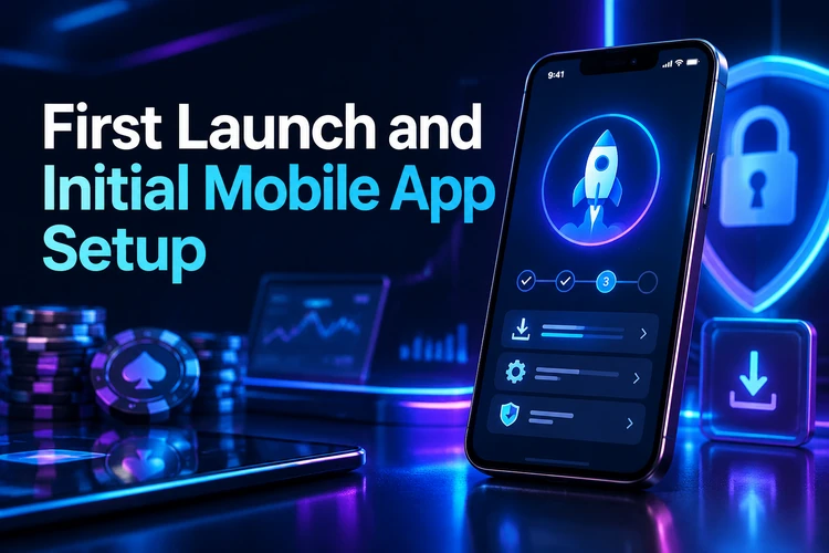 First Launch and Initial Mobile App Setup