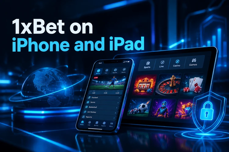 1xBet on iPhone and iPad